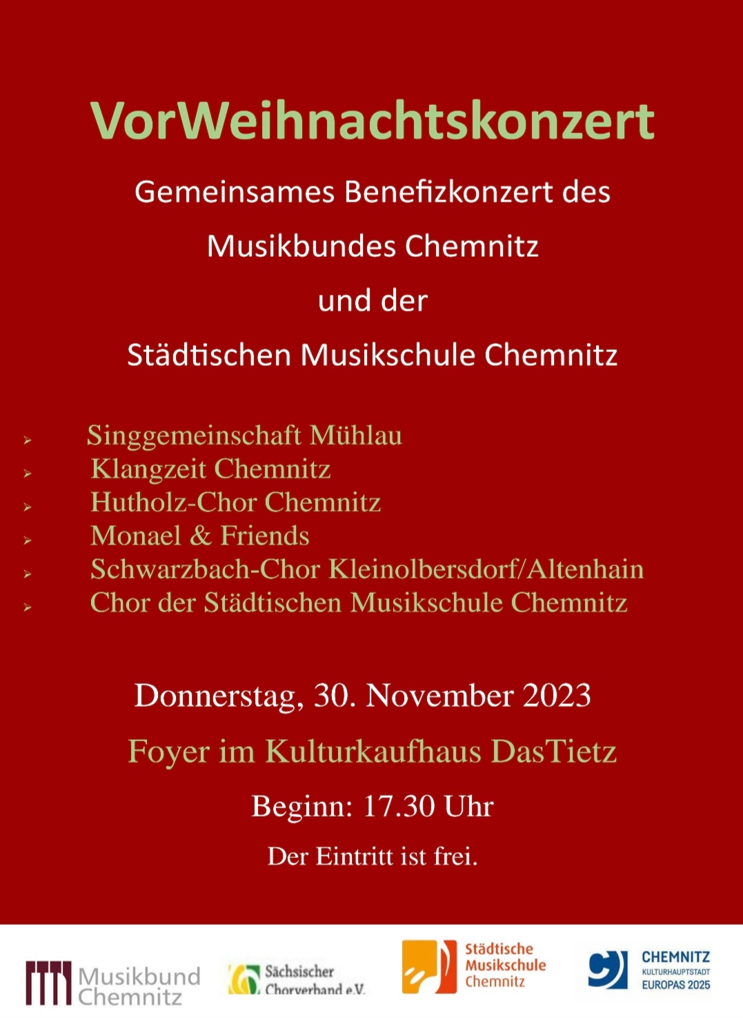 2023-vorweihnachtliches Benefizkonzert