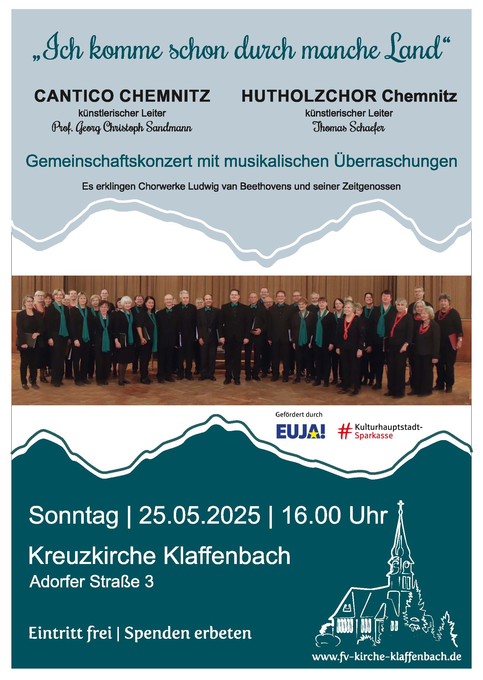 2025-Veranstaltungsplakat Kirche Klaffenbach