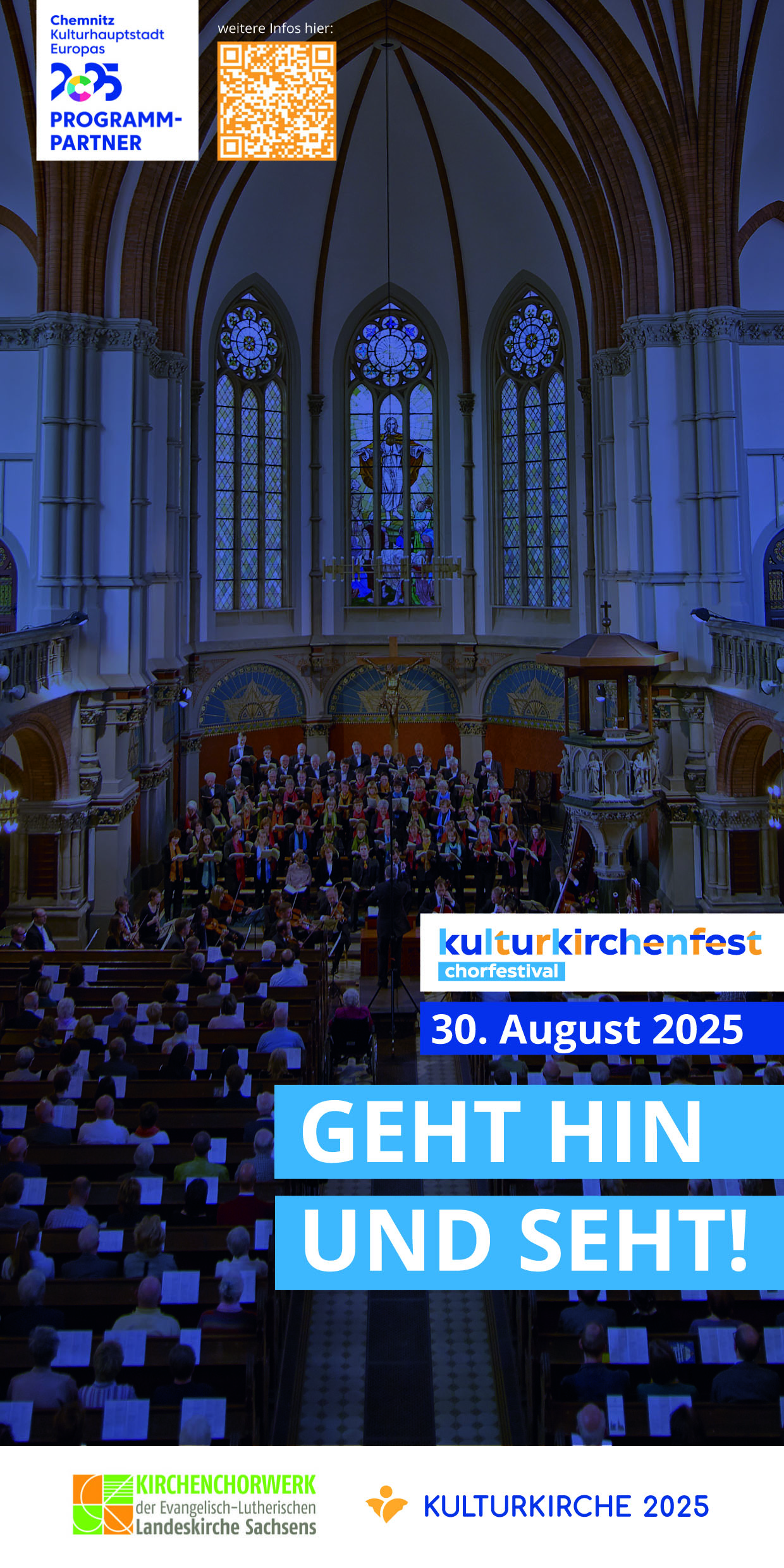 Kulturkirchenfest 2025 in Chemnitz-Geht hin und seht!